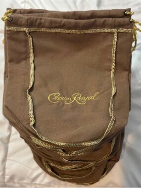 Crown Royal Vanilla 9” Drawstring Bags, Lot of 39